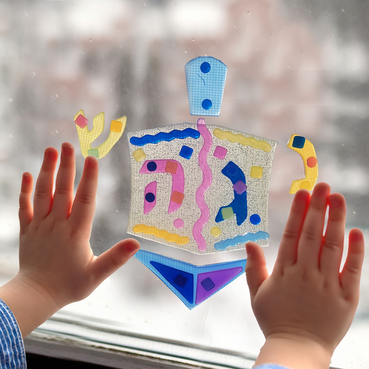 Chanukah - Decor, DIY Build Your Own Gel Dreidel