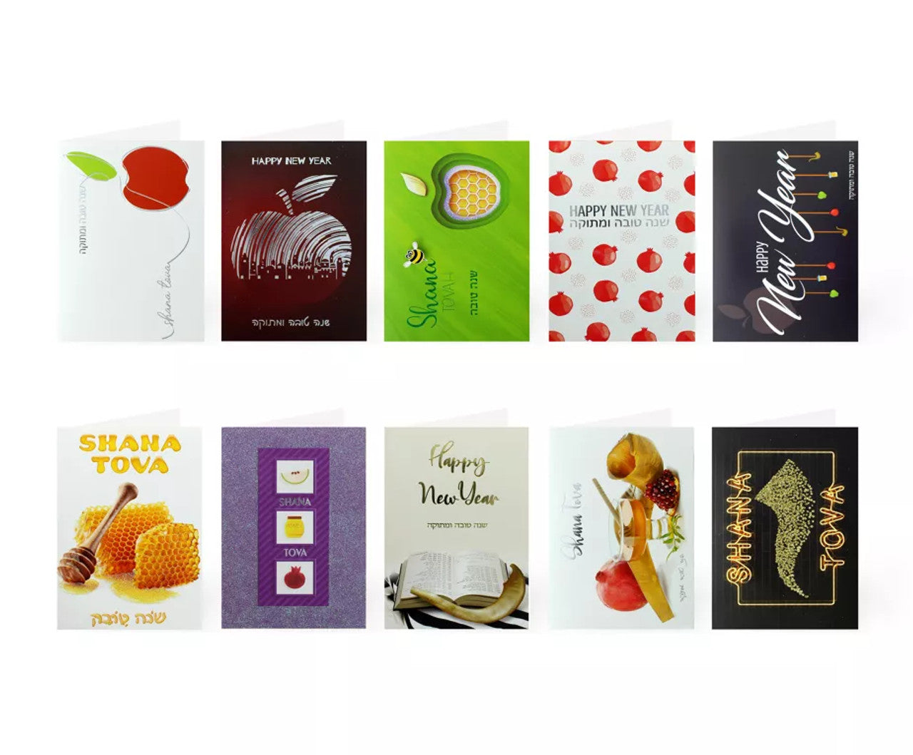 RH - Cards: New year pack of 10 mixed