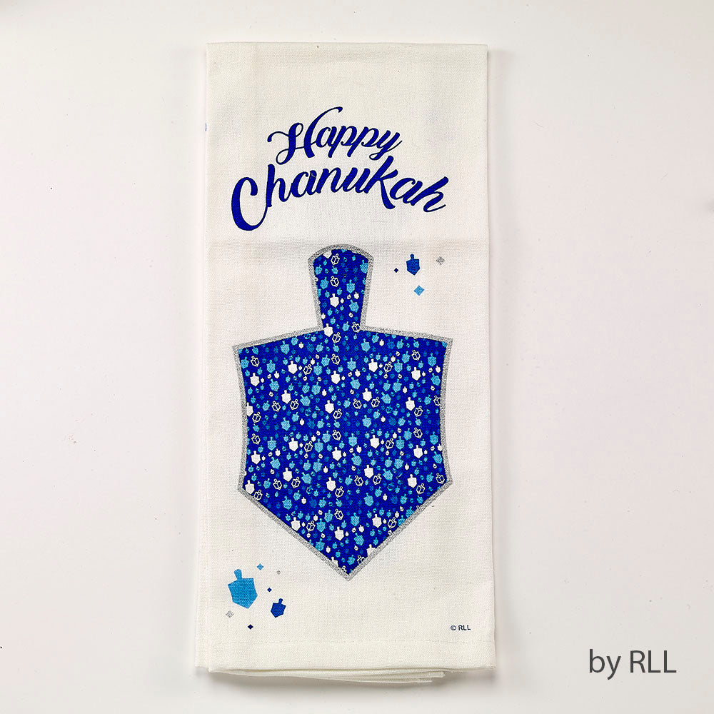 Chanukah - Kitchen, Mosaic Tea Towel