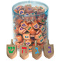 Chanukah - Dreidels Wooden 1.5"