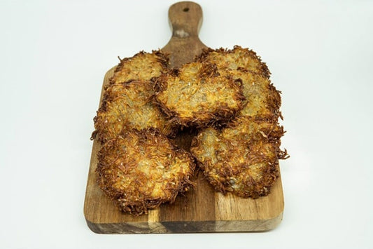 2024PB: Crispy Latkes by the dozen (GF & Vegan)