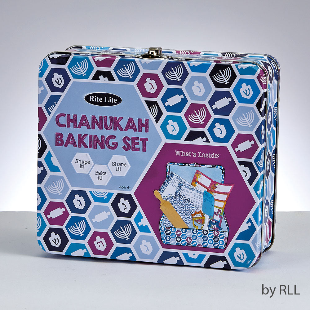 Chanukah - Kitchen, Baking Set in Collectible Tin