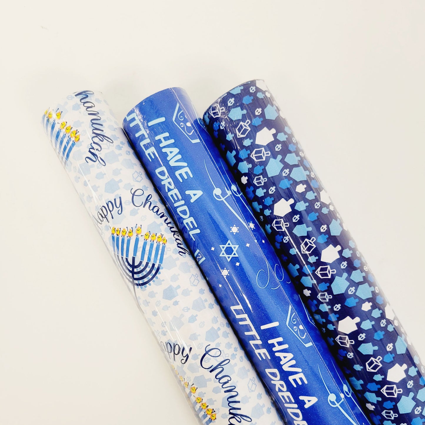 Chanukah - Gifts, Wrap Rolls 30 Square Feet